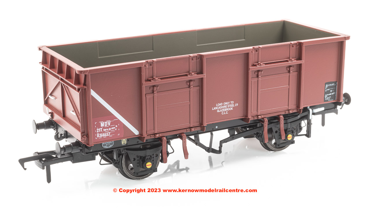 ACC1098 Accurascale BR 21T MDV Mineral Wagon Triple Pack TOPS Bauxite